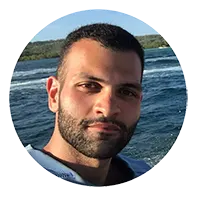 Retrato de Said Marraoui Antar frente al mar